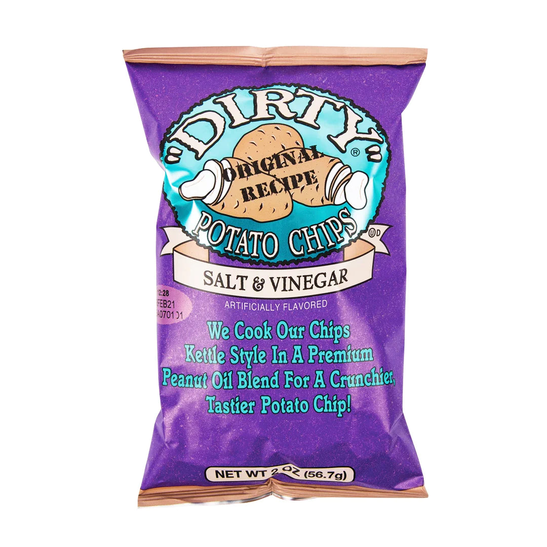 Dirty Potato Chips - Salt and Vinegar