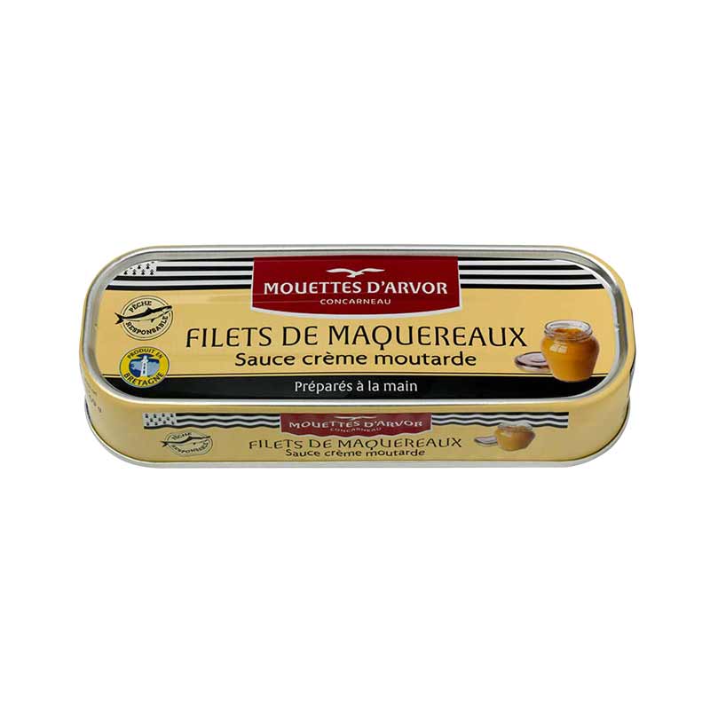  Les Mouettes d'Arvor Mackerel in Mustard & Creme Fraiche