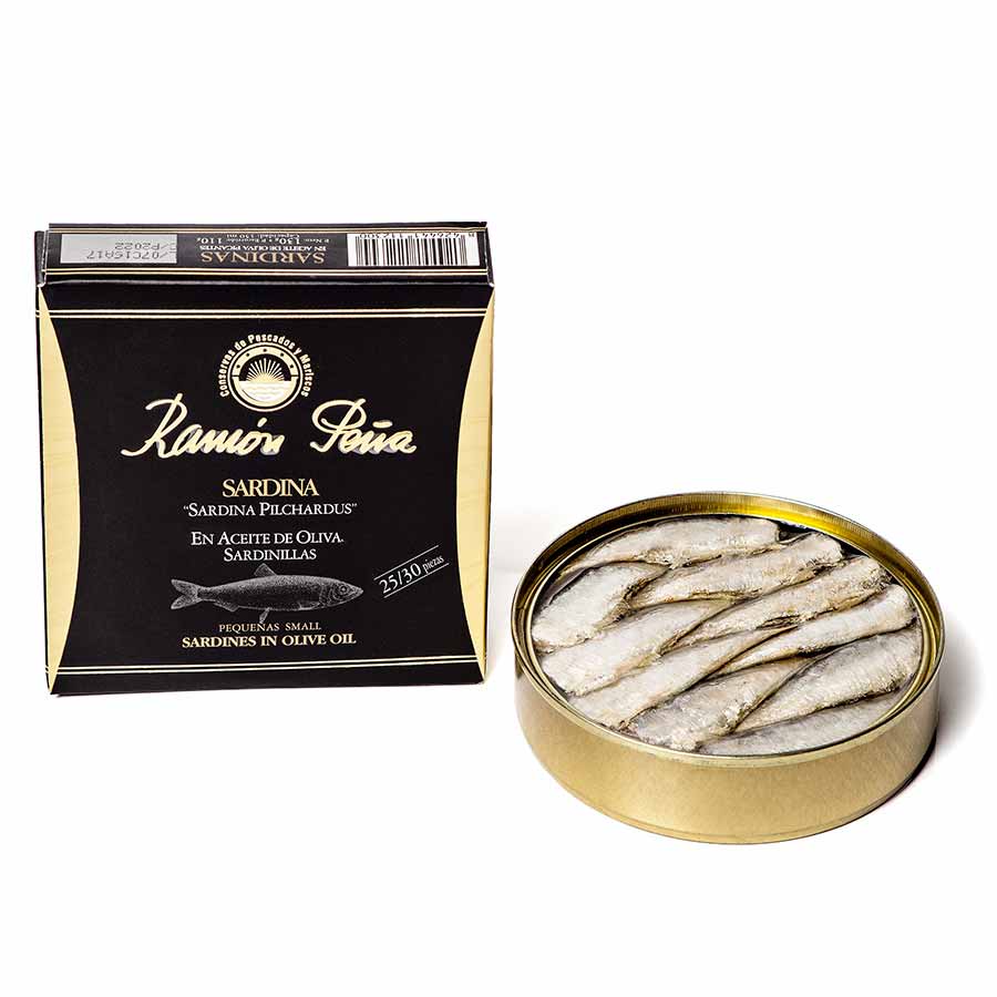 Small Sardines, Olive Oil, Salt