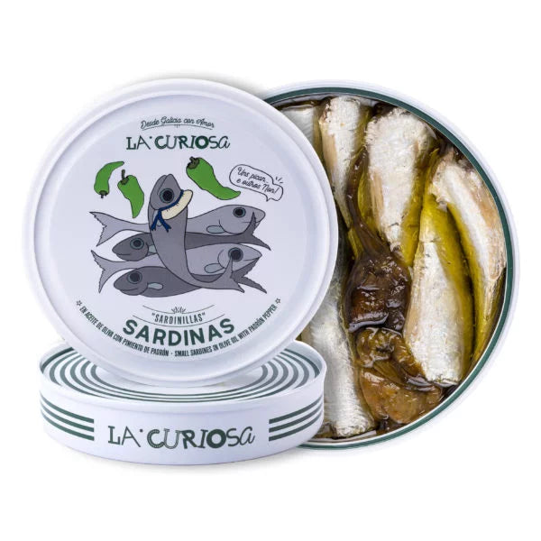 La Curiosa Small Sardines with Padron Pepper