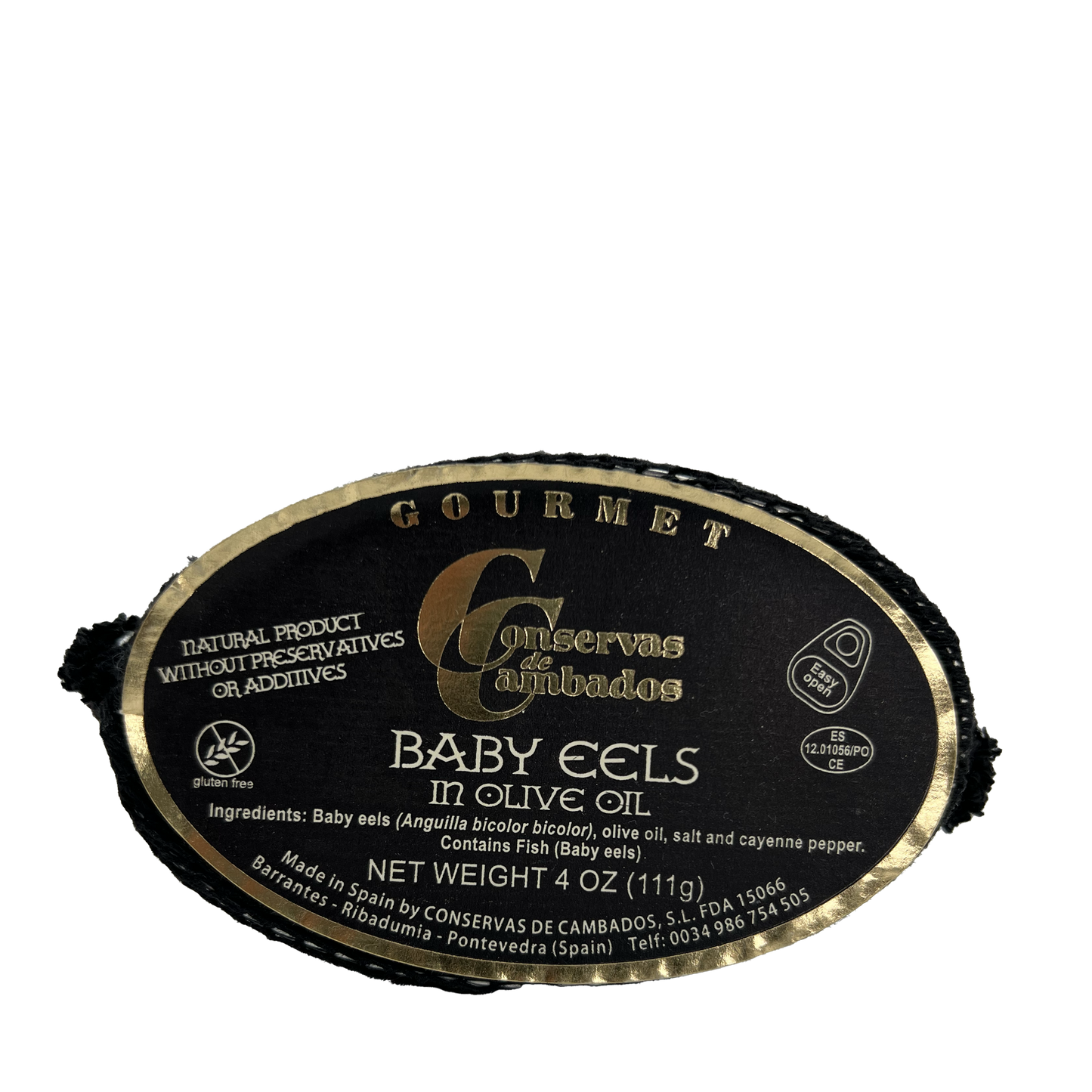 CONSERVAS DE CAMBADOS BABY EELS