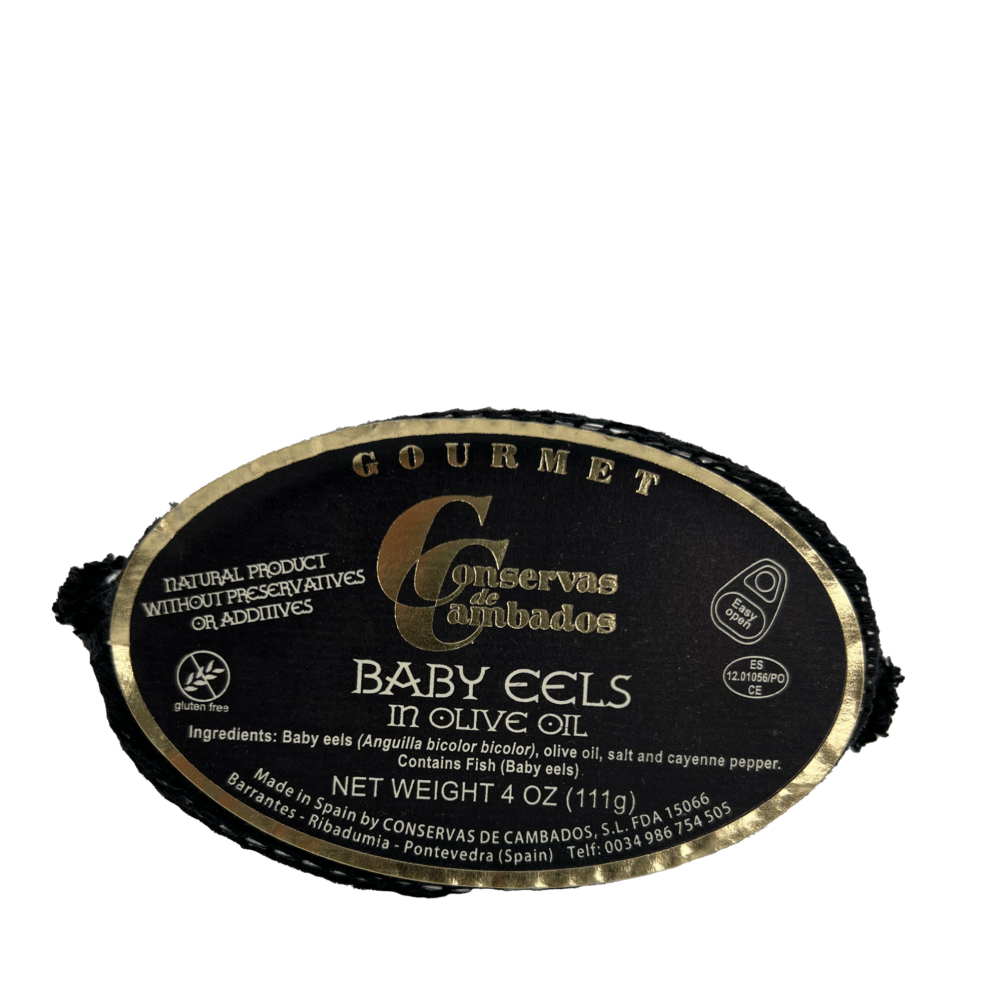 CONSERVAS DE CAMBADOS BABY EELS