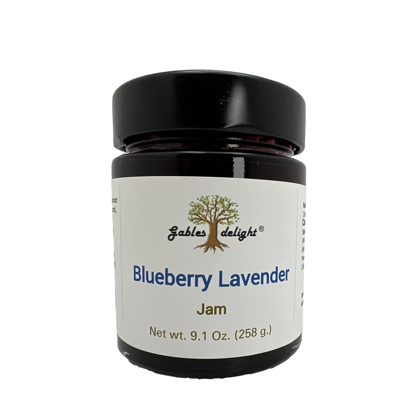 Gables Delight Blueberry Lavender Jam