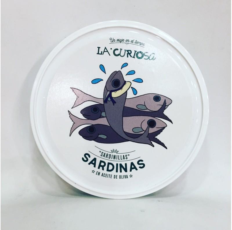 La Curiosa Small Sardines in Olive Oil