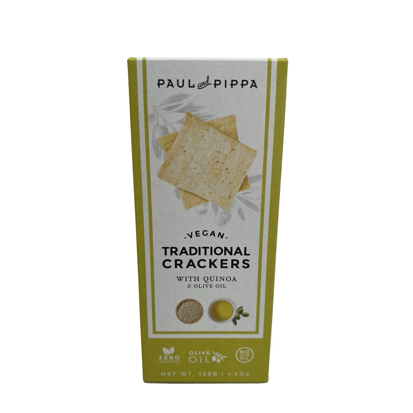 Paul and PIPPA VEGAN CRACKERS With Quinoa