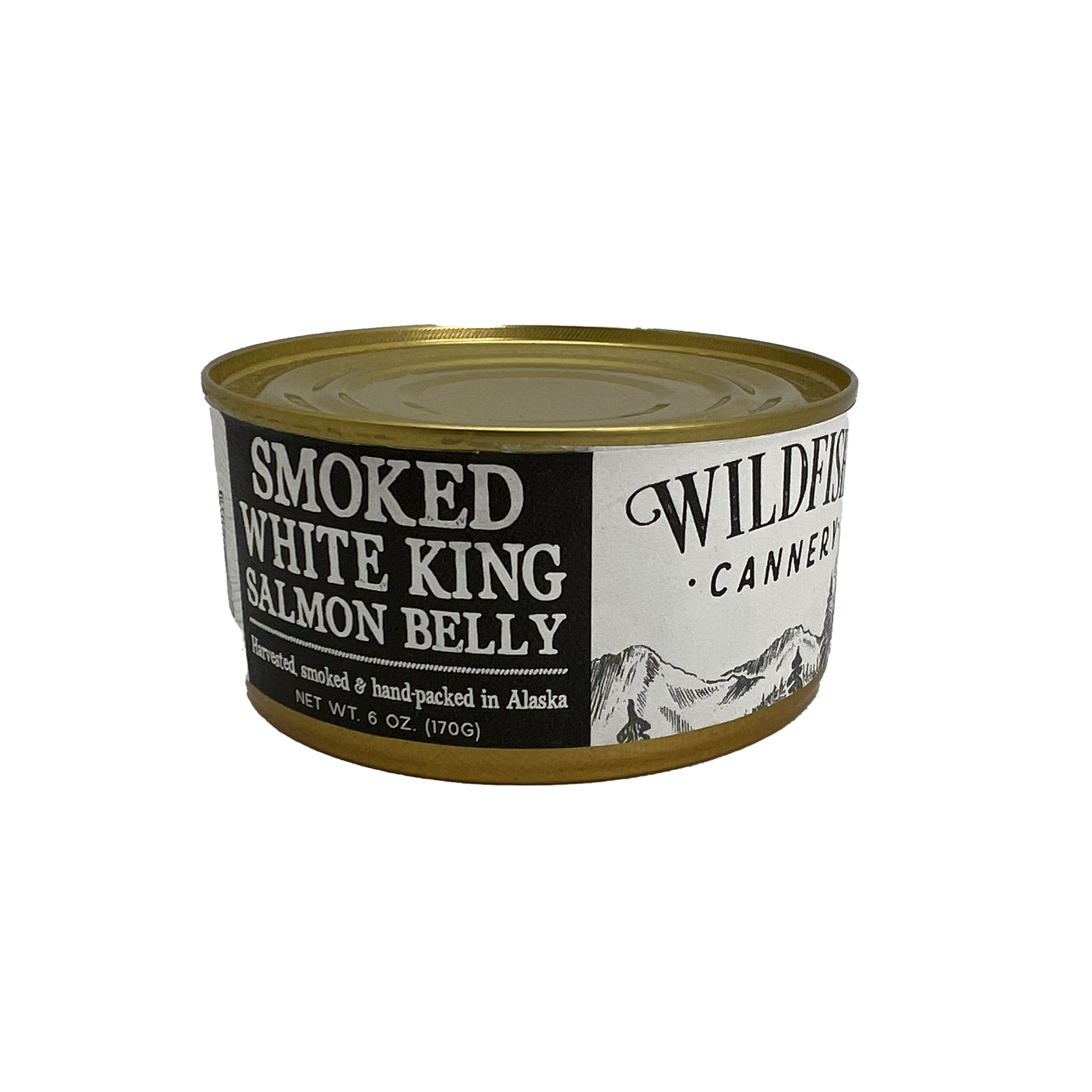 WILDFISH CANNERY SMOKED WHITE KING SALMON BELLY